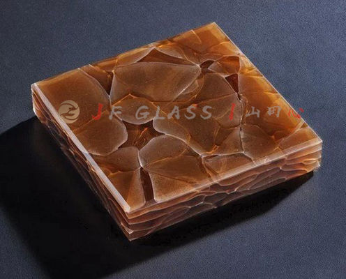 No la radiación puso los paneles biselados de la ventana en unidades del bloque de cristal 12x12