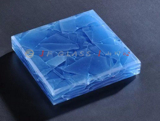No la radiación puso los paneles biselados de la ventana en unidades del bloque de cristal 12x12