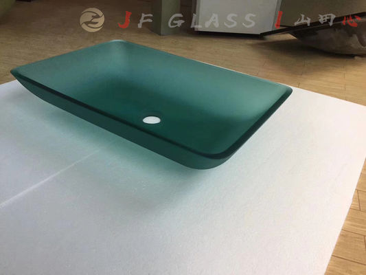 Vidrio tablero del lavabo