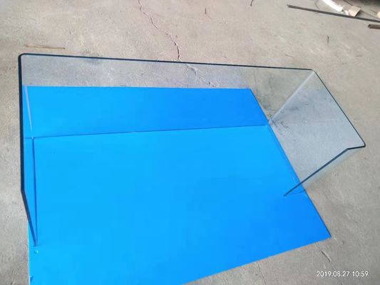 Resistente de la carga moderado   precisión Bent Glass For Window de 6m m