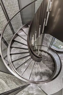 Vidrio elegante de Bent Curved Balustrade Irregular Shaped del calor