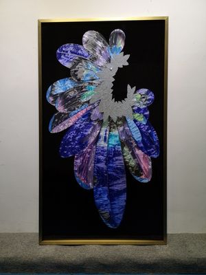 10m m pintaron los paneles de cristal