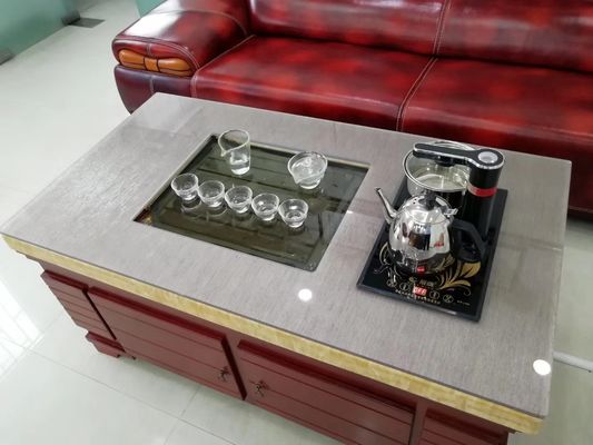 Grey Tabletop Toughened Multilayer Fabric laminó los paneles de cristal