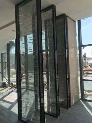 9A fabricado artístico interior 2m m laminó el vidrio aislado