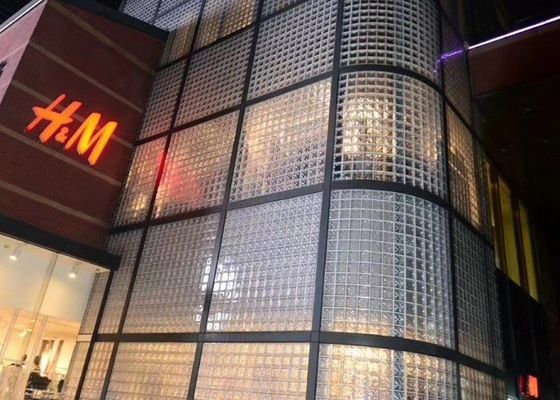 ladrillos del bloque de cristal de 50m m