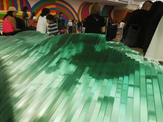 Vidrio endurecido laminado de múltiples capas de los materiales de construcción PVB