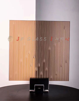 Brown colorido laminó los paneles de cristal estándar de 19m m