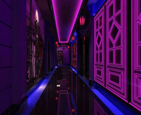 El laser interior del CCC 8m m de la pared del club KTV grabó a Crystal Glass