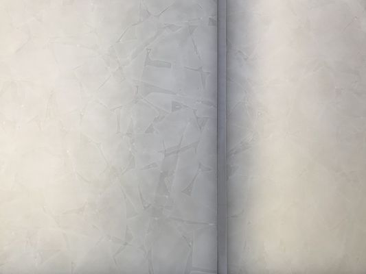Ladrillos nublados del bloque de cristal de Jade Opaque Acid Etched 19m m
