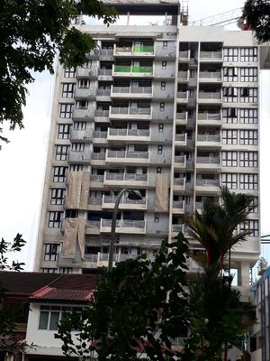 La ventana 12m m descolorido del balcón calienta el vidrio laminado fortalecido
