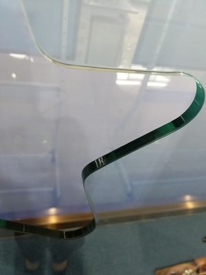 Cristales de encargo perfilados del cristal tallado de 8m m para el logotipo de la tienda