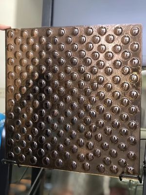 Los paneles de cristal sinterizados de los muebles de la resistencia a la corrosión 6m m
