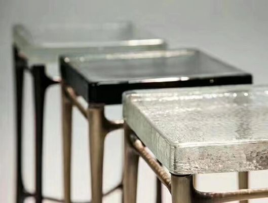La arena plana elegante del chorro de arena del SGS de los muebles talló el vidrio