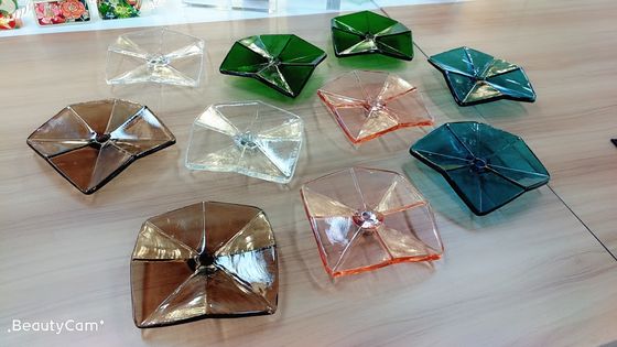 Alta ronda Sapphire Borosilicate K9 Crystal Plate de la claridad