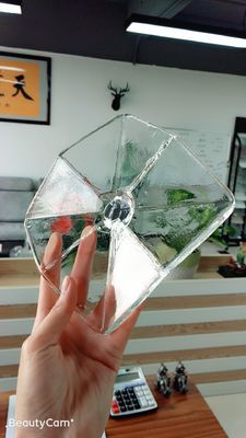 Alta ronda Sapphire Borosilicate K9 Crystal Plate de la claridad