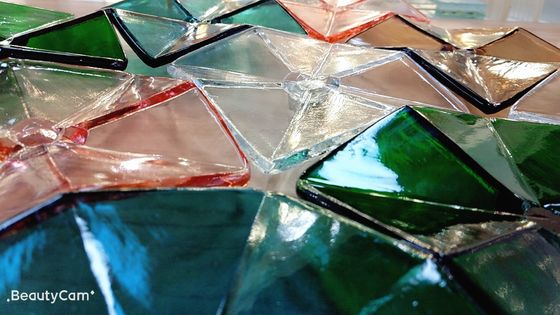 Alta ronda Sapphire Borosilicate K9 Crystal Plate de la claridad