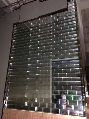 La pared del piso del aislamiento de calor 2 pulgadas enreja las tejas claras del ladrillo de cristal