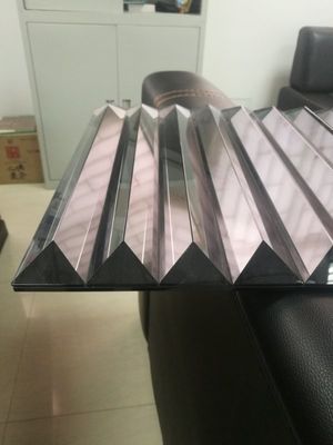 Modernos modelados cubren con cinc artes manchados 8m m del panel del espejo