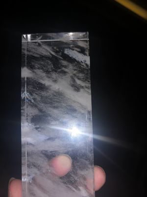Las decoraciones dividen K9 la ventaja Crystal Stained Glass Crafts Sheet