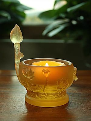 Lucky Feng Shui Transparent 40m m Crystal Ball Ornaments