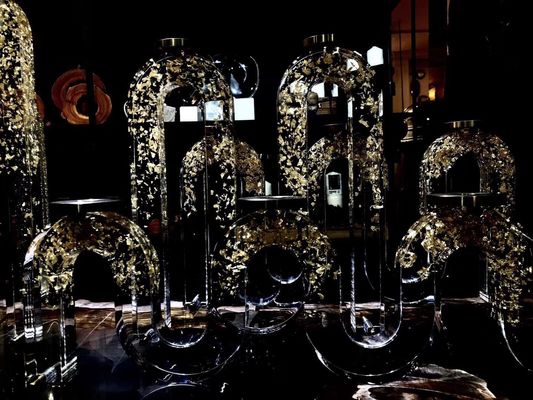 Multiarm exquisito decorativo   K9 Crystal Candle Holder