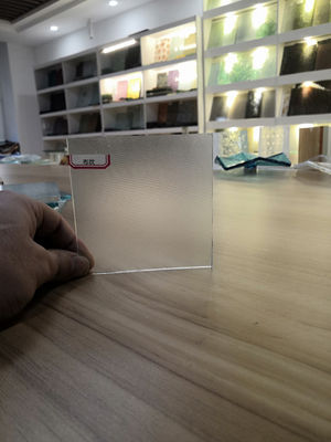 La división laminada 80x80 tejió el vidrio del recinto de la ducha