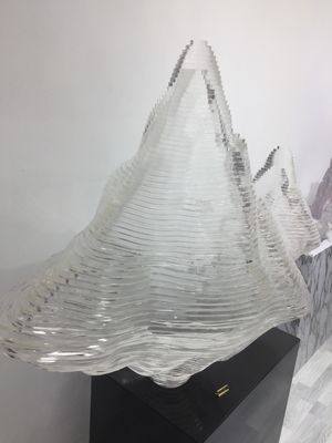 La decoración Artisitc de la oficina divino anunció a Crystal Acrylic Glass