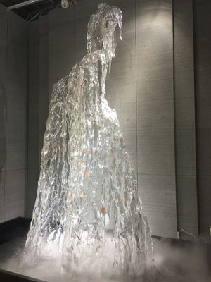 La decoración Artisitc de la oficina divino anunció a Crystal Acrylic Glass