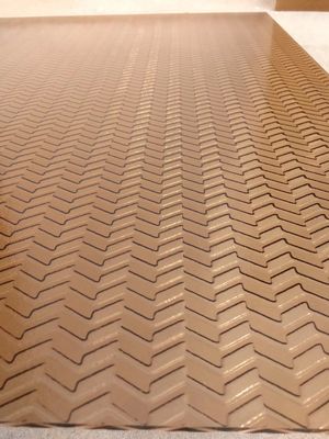 Corte contemporáneo modelado de 6m m para medir el vidrio