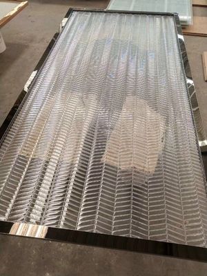 los paneles de cristal estándar de Shopfront de la puerta del hotel de 12m m