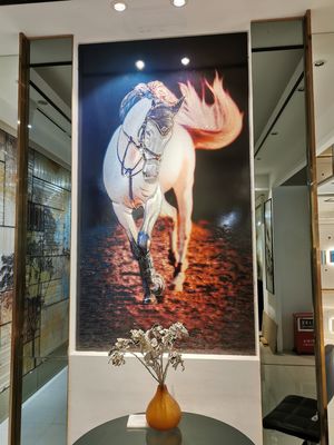 El cuadrado de la oficina endureció a Art Panel de cristal fundido 10m m